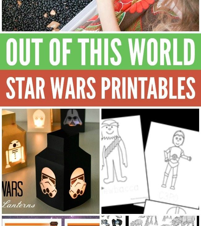 Star Wars coloring and printables for you and the kids