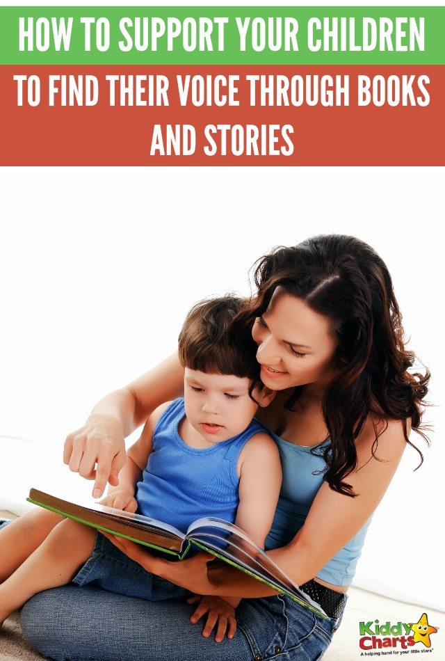 How to support your children to find their voice through books and stories