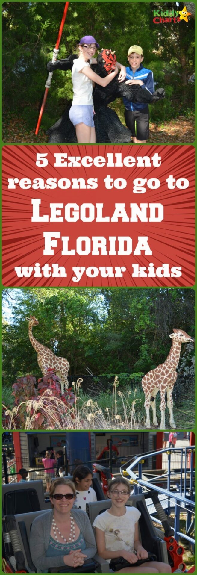 We LOVED Legoland Florida with our two children, and here are five reasons why we liked it so much. And my daughter designed this pin for you all too - she was THAT inspired by the park! ;-)