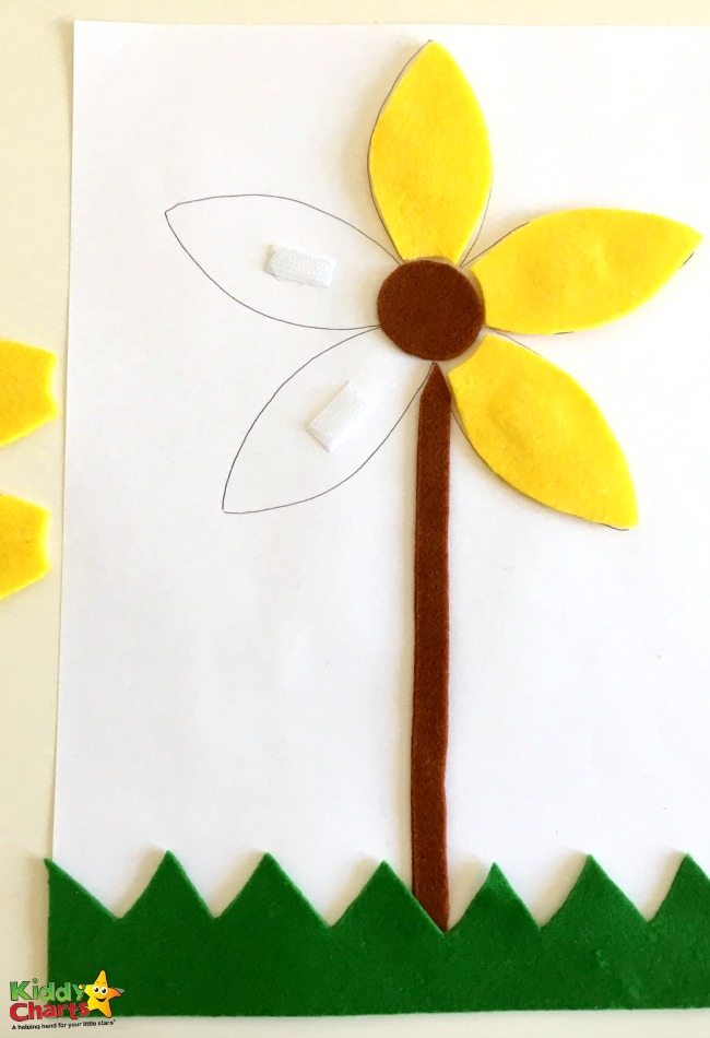 Fun and simple flower activity for toddlers