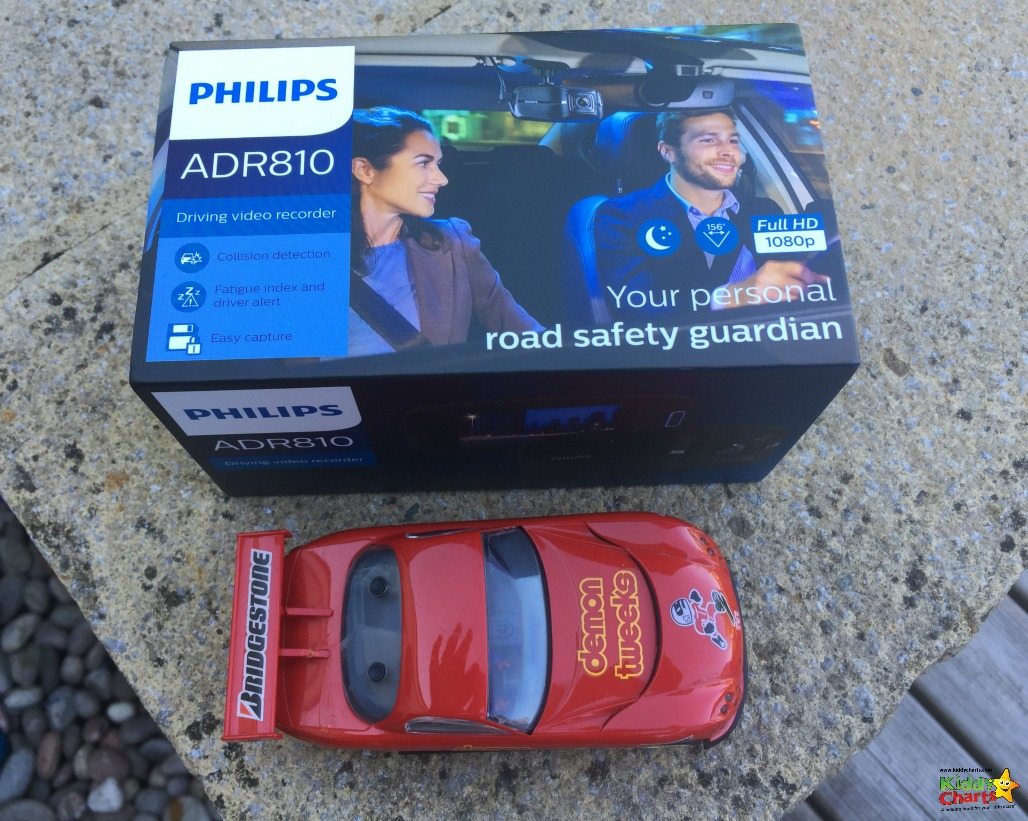 Shame the Dash Cam won't go in my son't Scalectrix car - it might just work there you know!