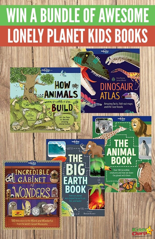 A Chance to Win A Bundle Of Awesome Lonely Planet Kids Books