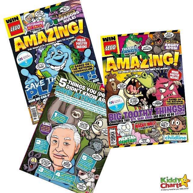 A years’ subscription to AMAZING! Children’s Magazine