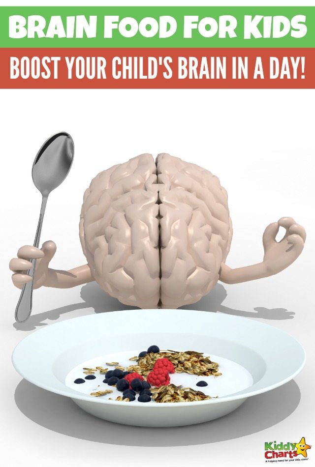Brain boost diet for kids: Boost your child's brain in a day! #Braindietforkids #brainfood #healthyeating 