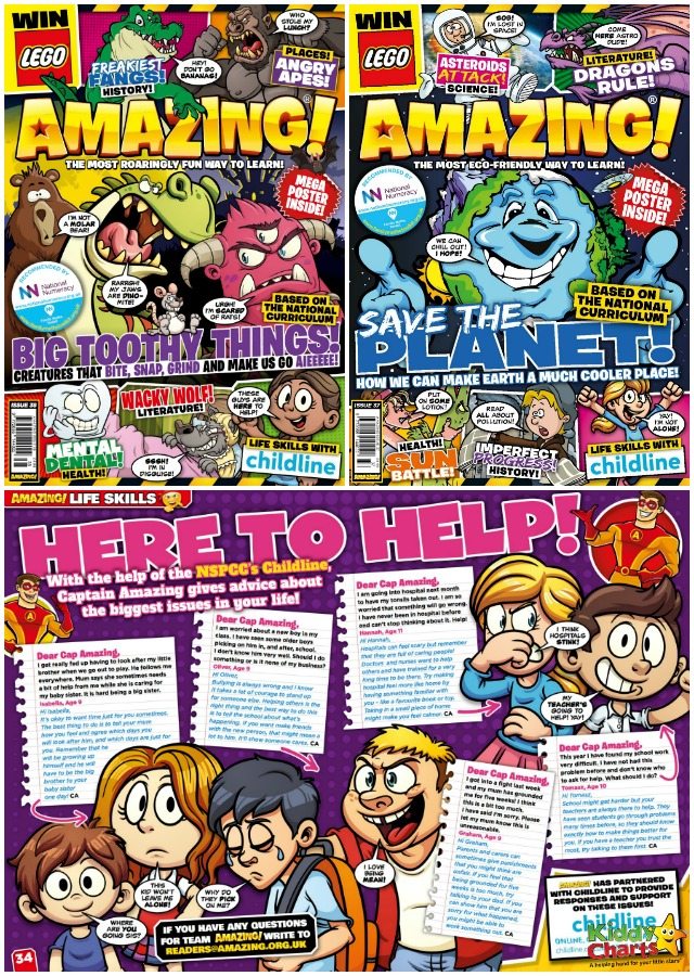 WIN a years’ subscription to AMAZING! Children’s Magazine!