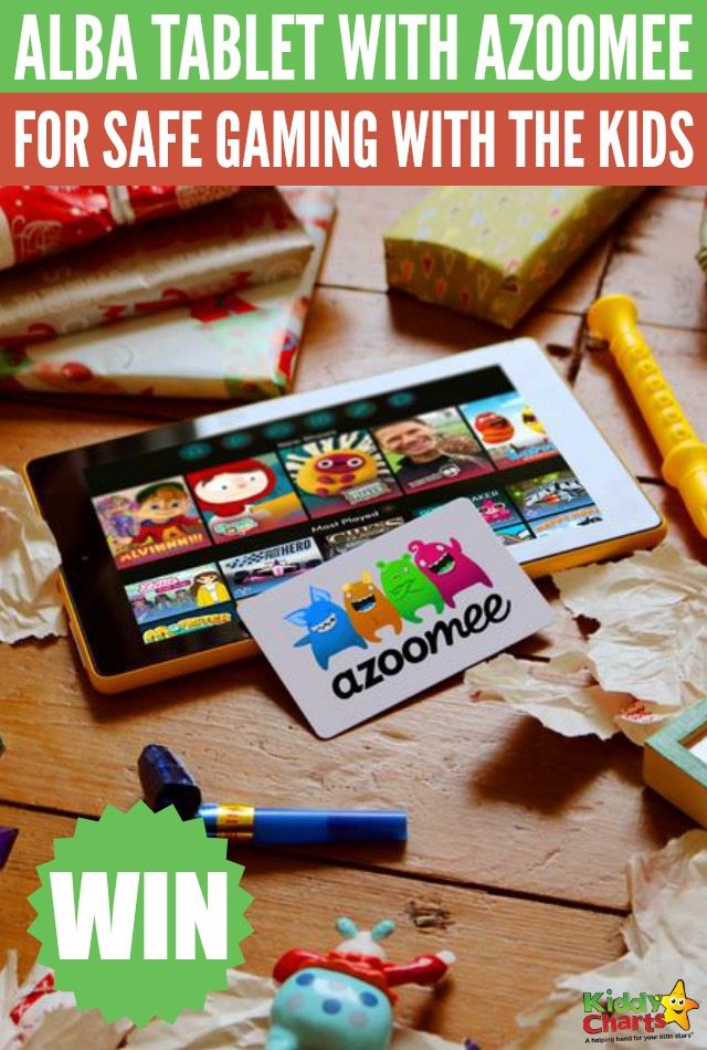Win Alba Tablet with Azoomee for safe gaming with the kids #Giveaway 