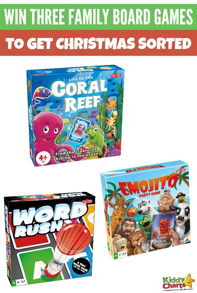 Win three family board games to get Christmas sorted! #Giveaways #Christmasgiveaway #Win
