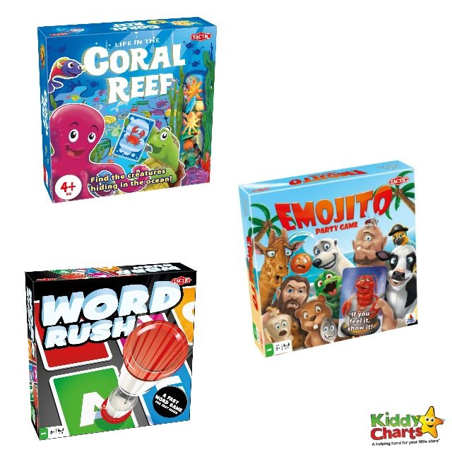 Win three family board games to get Christmas sorted!