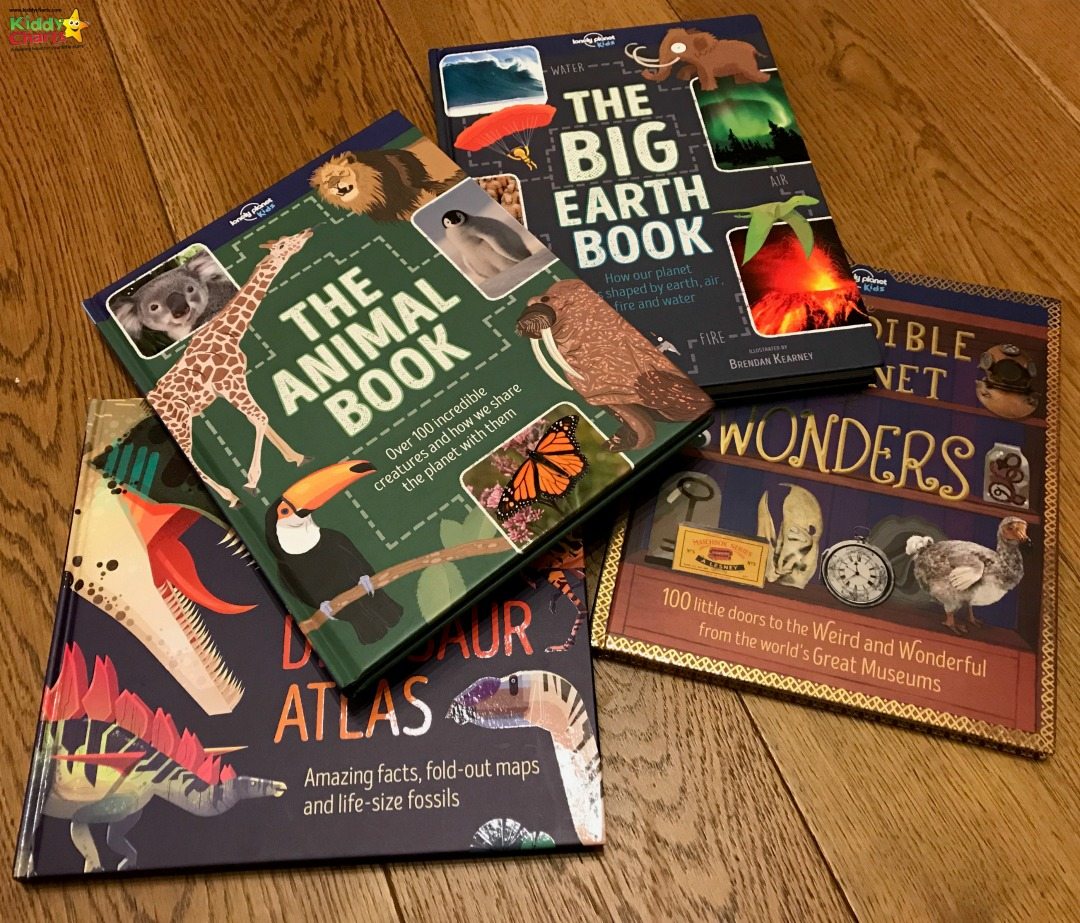 Lonely Planet Kids book reviews from us today - four fantastic books that the kids will love! #books #reading #homeschool