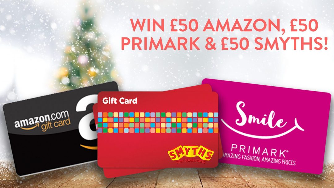 Channel Mum have another amazing competition for you - win £50 from Amazon, Smyths Toys and Primark - £150 in total for you to cover everything you might need! #giveaways #win #competitions