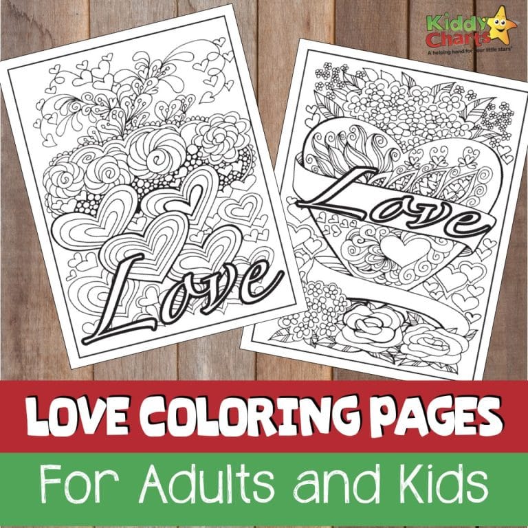 Love adult and kids coloring pages #52KindWeeks