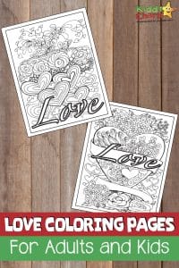 Love adult and kids coloring pages #52KindWeeks