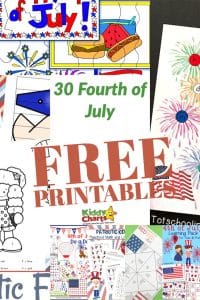 30 Fourth of July Free Printables