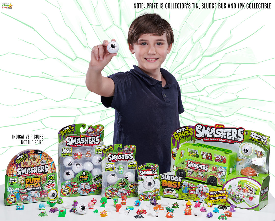 Win a SMASHERS Series 2 GROSS bundle with us! Closes 7th Nov, 2018