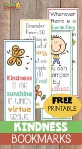 World Kindness Day: Free printable kindness bookmarks!