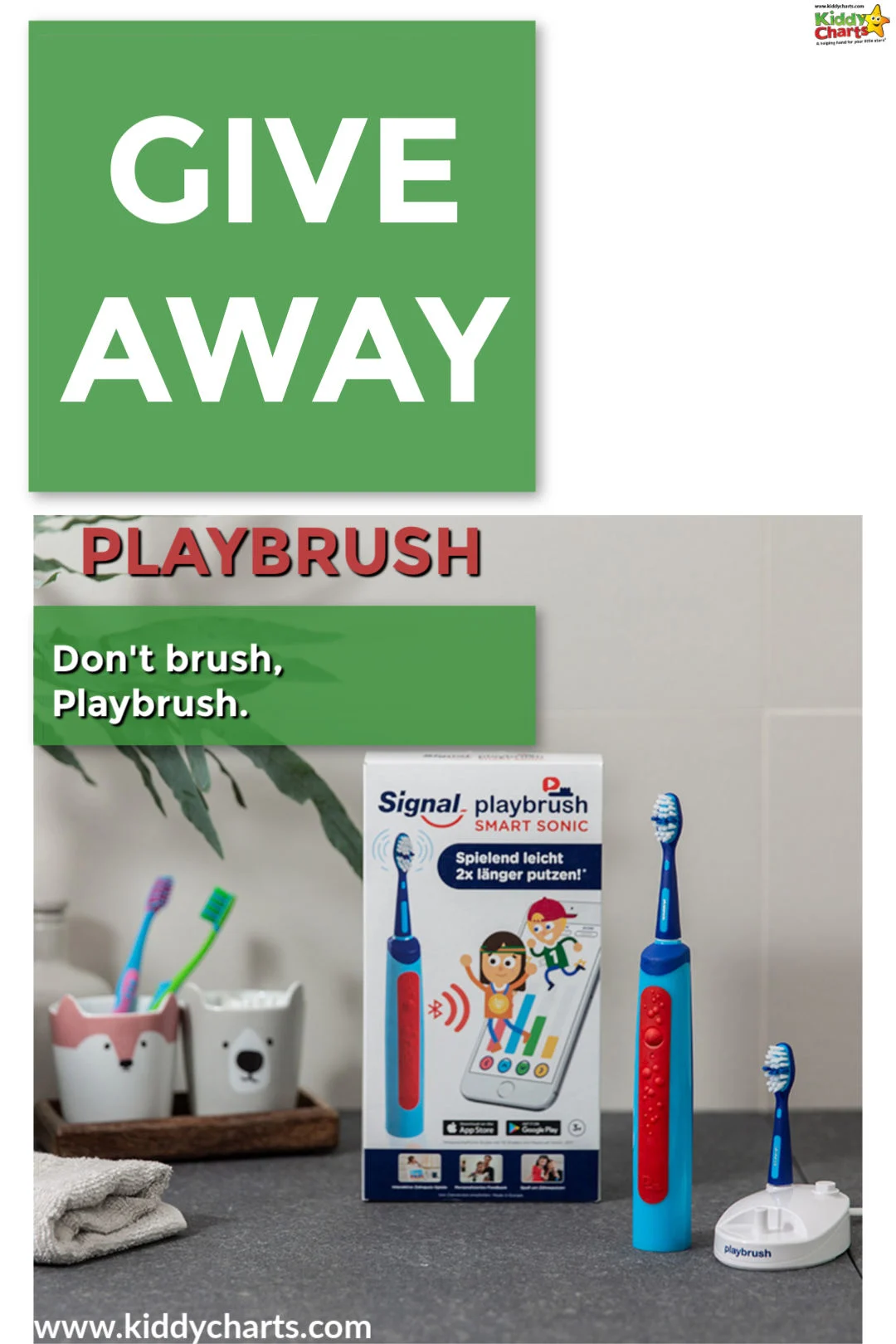 Pop over and enter our giveaway for a Playbrush; make life easier at teeth cleaning time! Closes 30th Nov, 2018. #teeth #kids