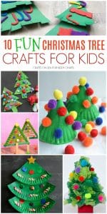 10 Fun Christmas Tree Crafts For Kids