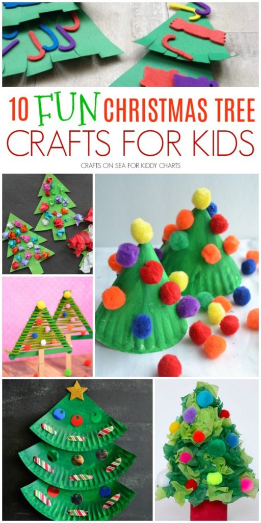 10 fun Christmas Tree crafts for kids