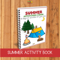 FREE kids summer activity book: 31 pages of fun for August!