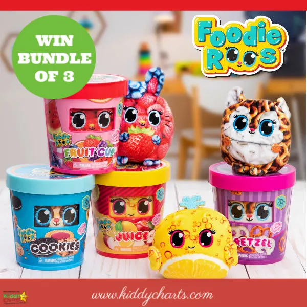 Win a bundle of 3 Foodie Roos!