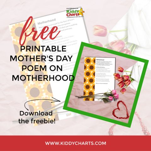 Printable Mother's Day Gift: Free Mother's Day Poem