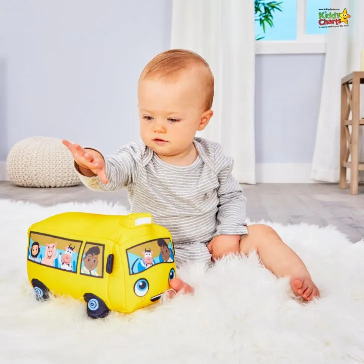 A person is playing with a toy car.