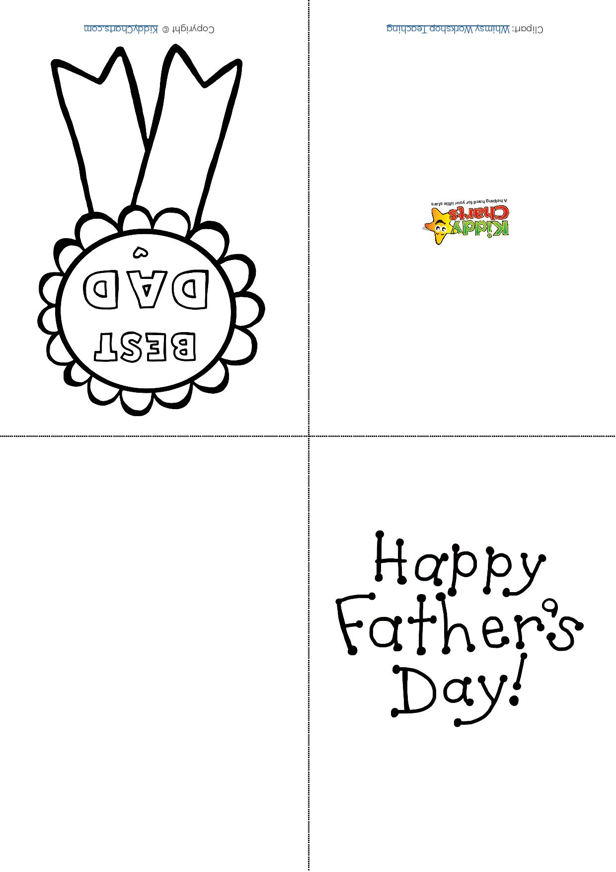 Four Free Father s Day Cards For Kids To Make Themselves