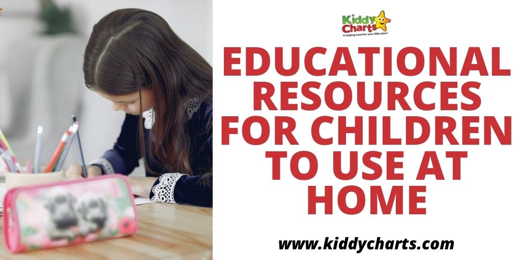 Educational resources for children to use at home