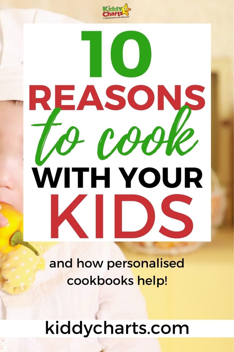 Cooking With Your Kids - Kids Cookbooks - Kiddycharts.com