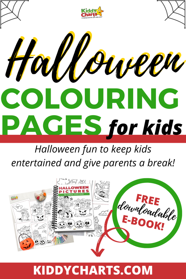 Halloween Coloring Pages for Kids - kiddycharts.com
