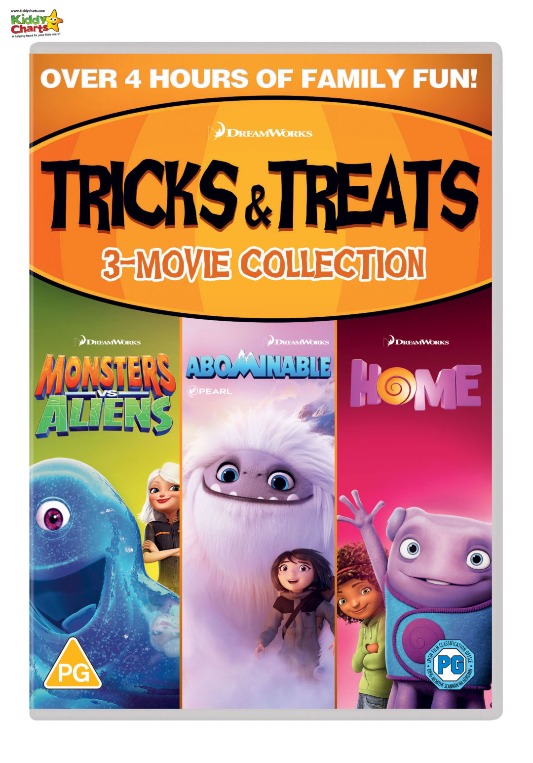 Halloween Movie Night - Win a DVD Bundle - kiddycharts.com 