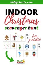 Christmas Scavenger Hunt - Outdoor and Indoor - kiddycharts.com