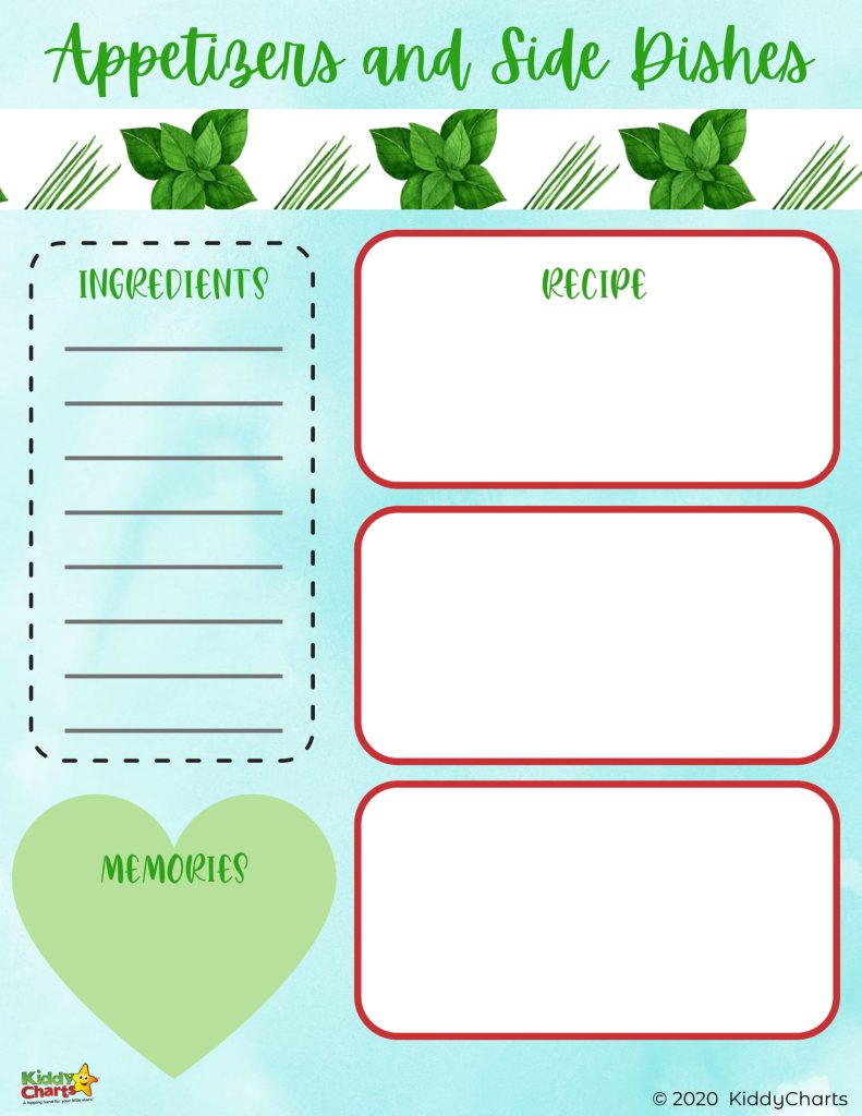 Family Cookbook: template for creating a digital cookbook - Simple and  Seasonal