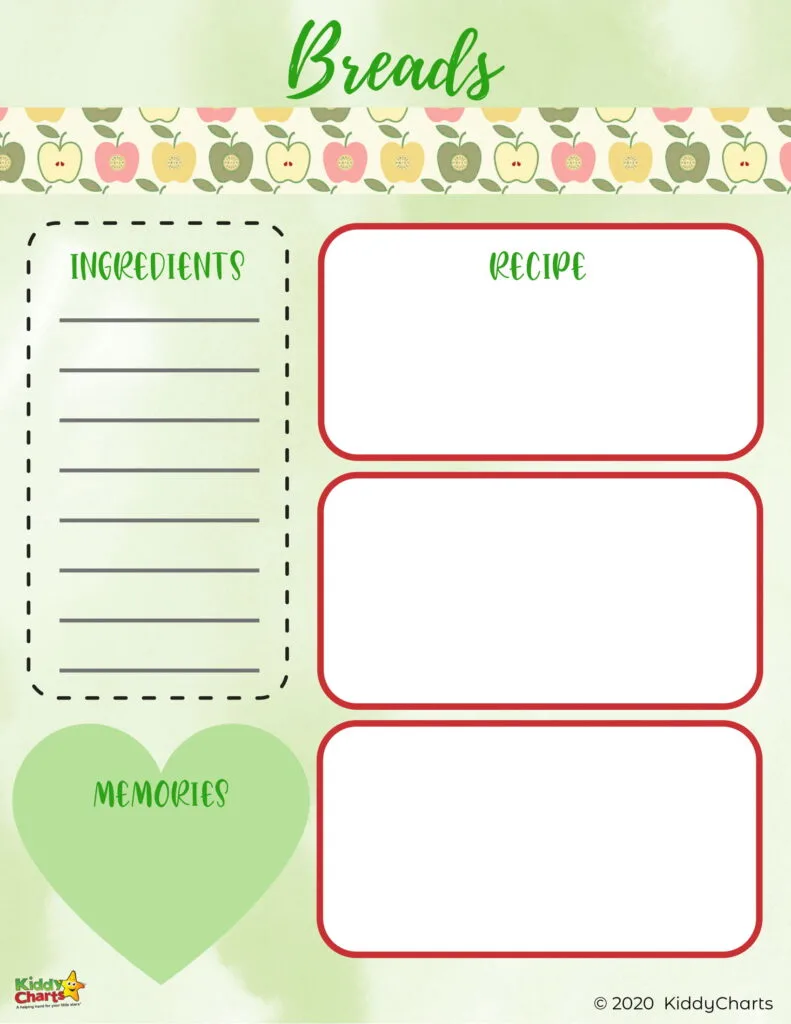 Family Cookbook: template for creating a digital cookbook - Simple and  Seasonal