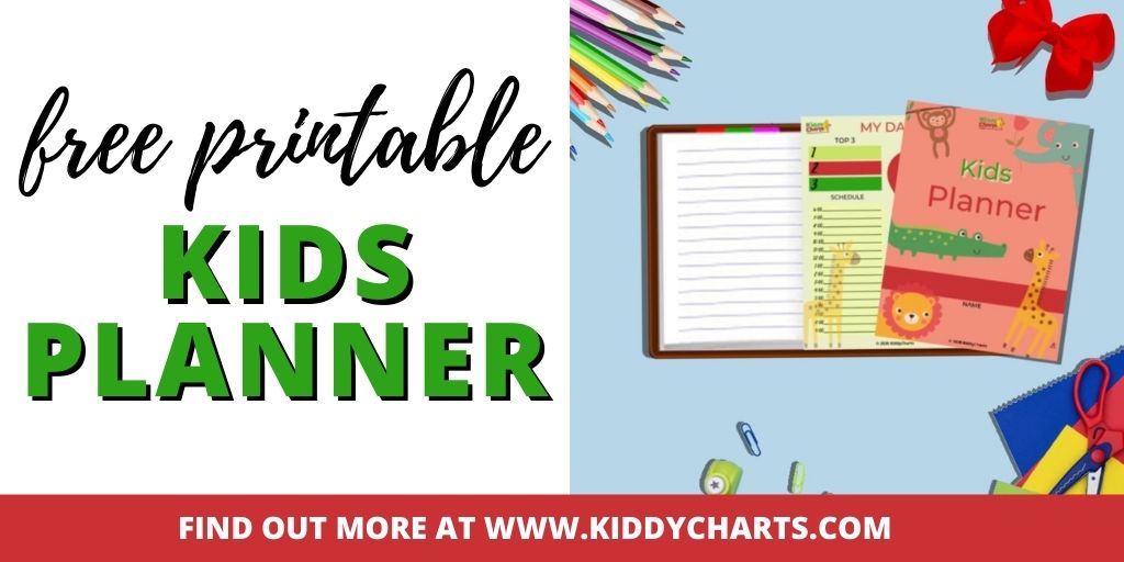 Free kids planner