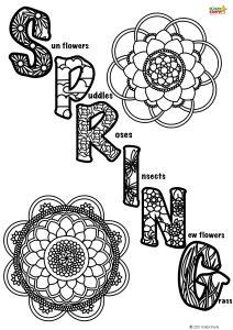 Spring Printable Coloring Pages - Fun Printable - kiddycharts.com