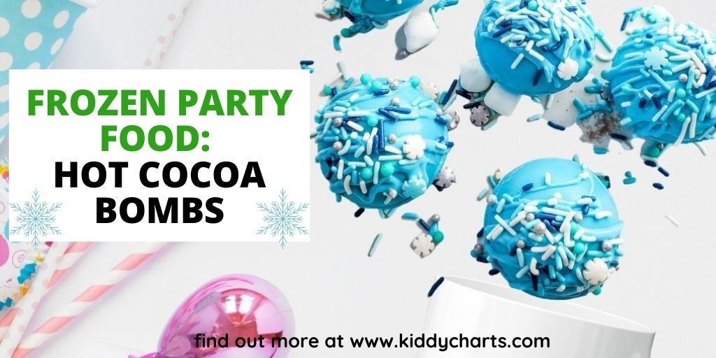 Frozen party food: Hot cocoa bombs