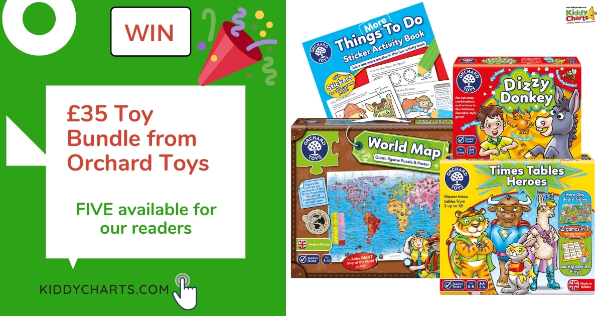 Win £35 learning toy bundle from Orchard Toys (5 available!)