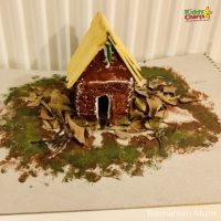 How to Make a Clay House - 30 Day Craft Challenge - kiddycharts.com