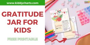 Gratitude Jar for Kids to Download and Print - kiddycharts.com