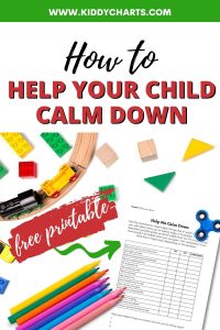 Help Me Calm Down - Kids Help and Advice - kiddycharts.com