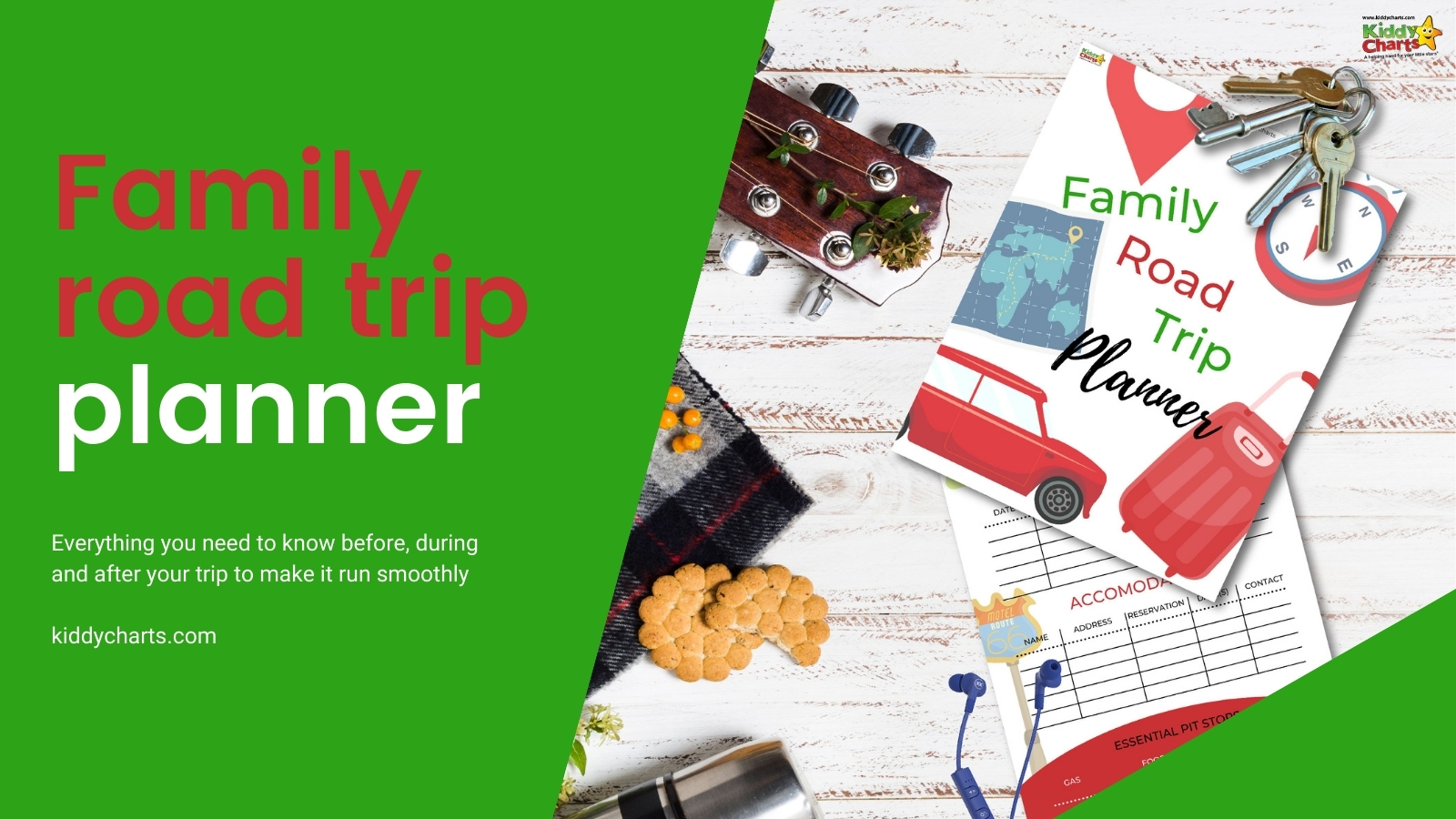 Family road trip planner on our free premium site