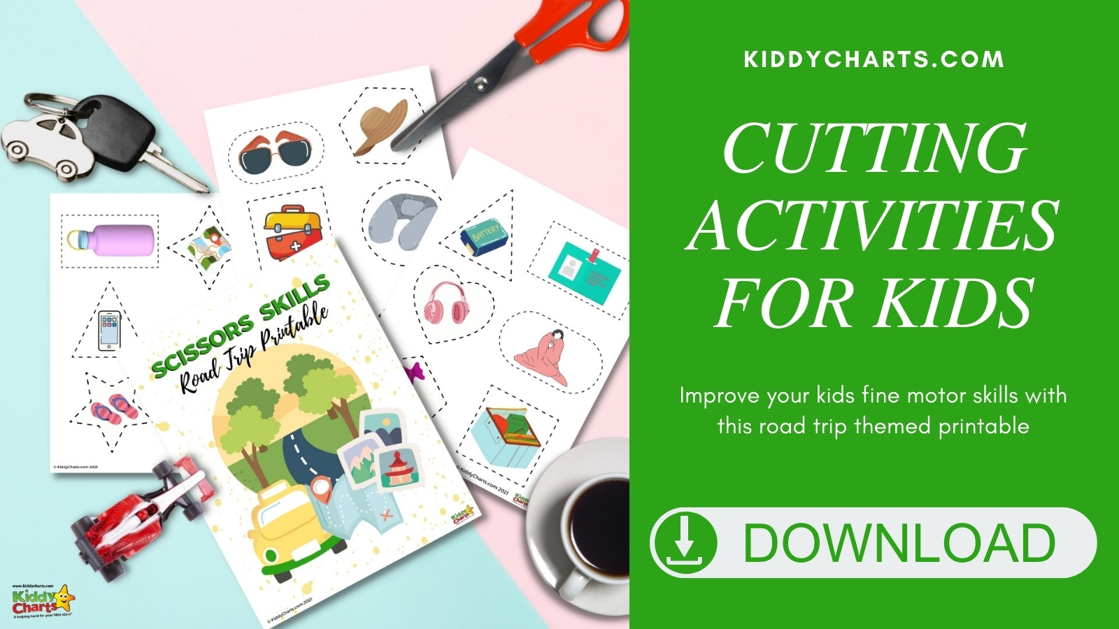 Download Cutting Activities For Toddlers Road Trip
