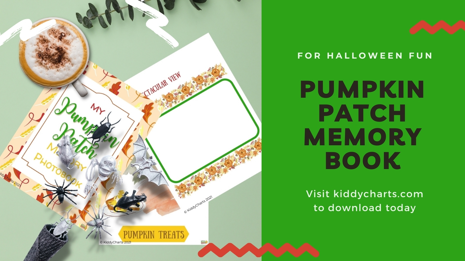 Pumpkin patch memory book