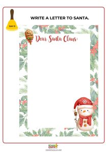 Christmas activity sheets: 25 days of kids activities #KiddyChartsAdvent