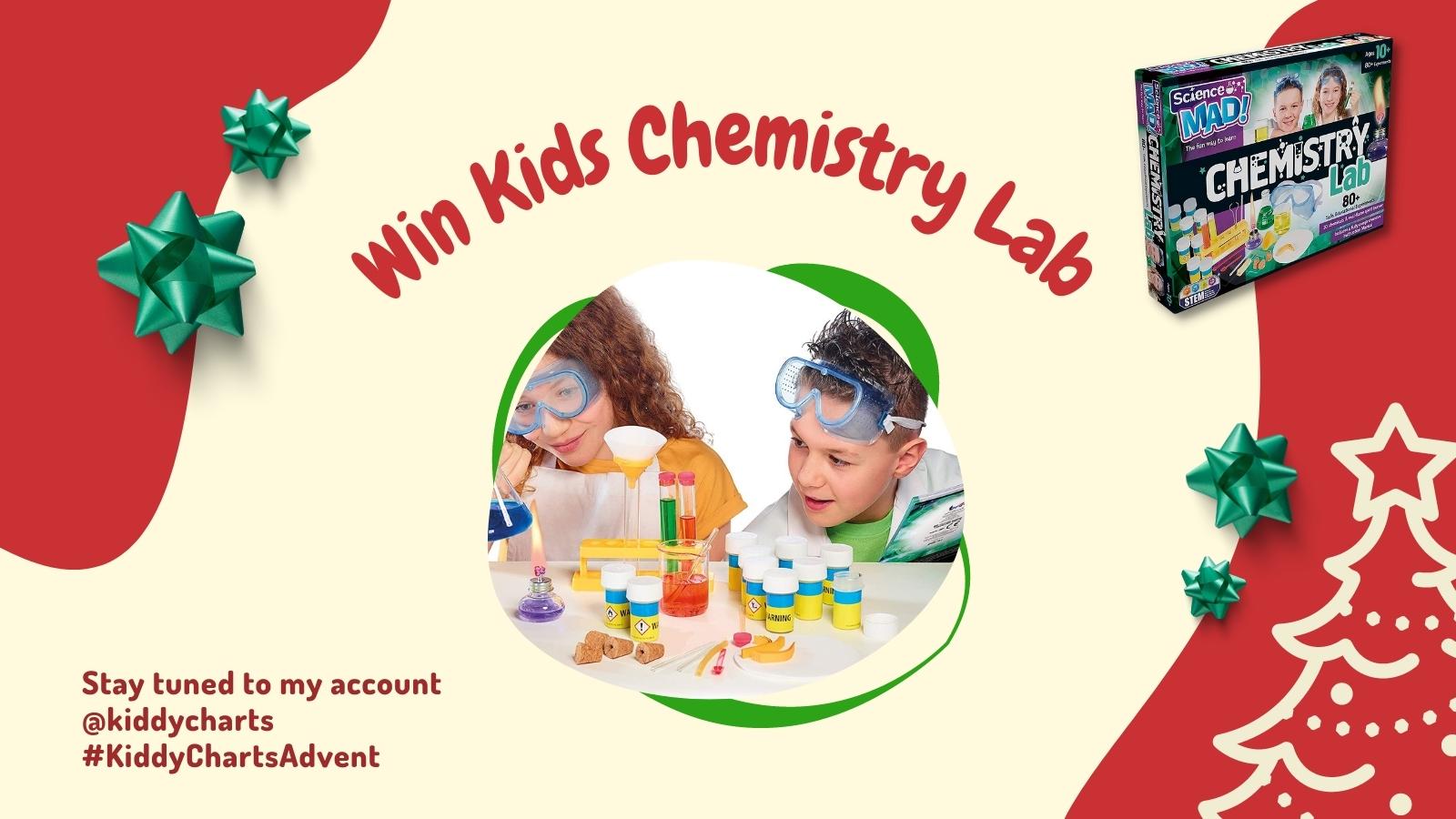 Win Science Mad Chemistry Labs worth £32.99 (3 available)