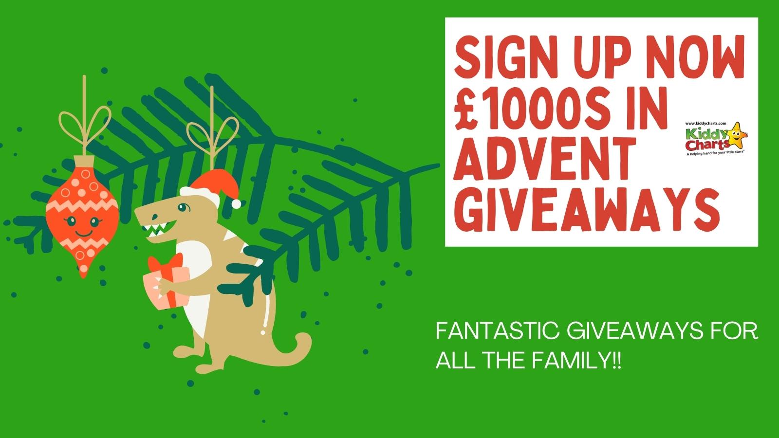 Christmas giveaways: Launching our £1000s KiddyCharts Advent and win 20 blind bags of smiley halves!