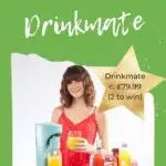 Two people have the chance to win a Drinkmate drinkmate worth £79.99 from Kiddy Charts.