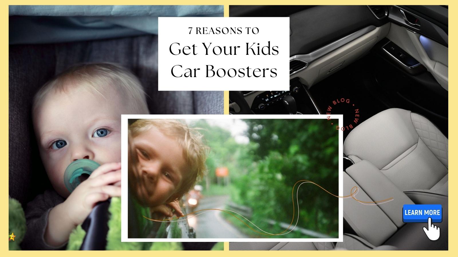 Ride safe with your kids: 7 Reasons you should get them booster car seats