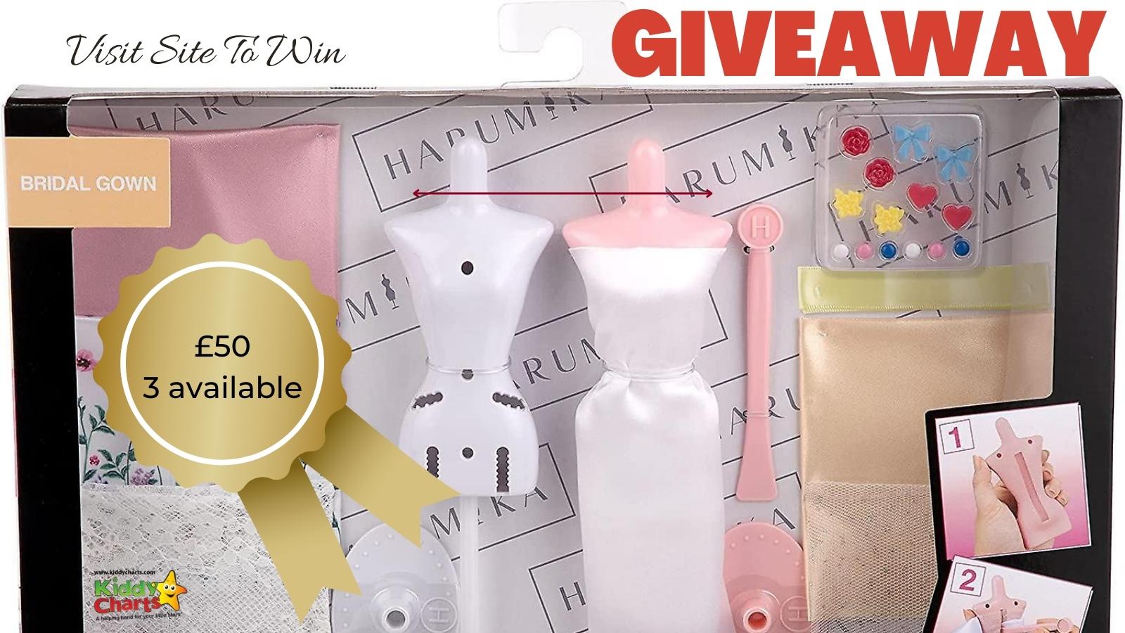 Win £150 of fantastic Harimuka wedding craft sets from Bandai